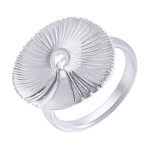 Кольцо из серебра с лазуритом и марказитом