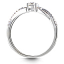 Кольцо из белого золота с бриллиантами