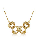 Колье из желтого золота