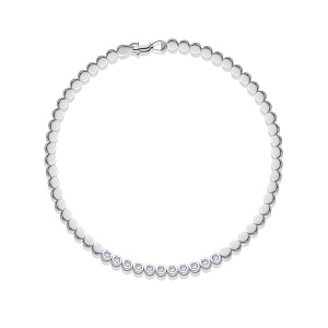 Браслет из белого золота с бриллиантами