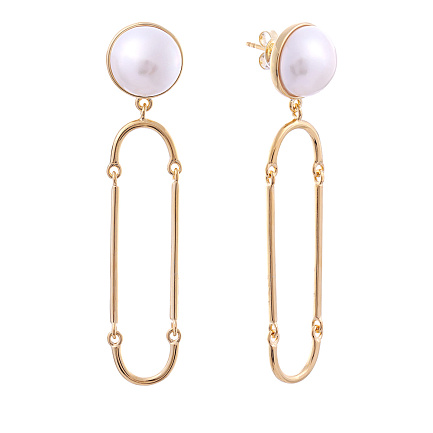 Серьги Пусеты