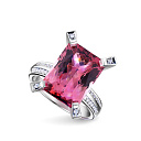 Кольцо из белого золота