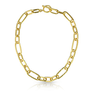 Цепь декоративная из серебра с золочением