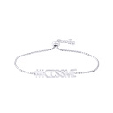 Браслет декоративный из серебра