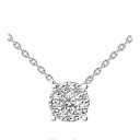 Колье из белого золота с бриллиантами