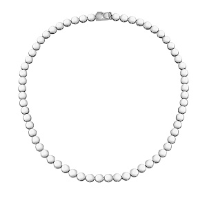 Колье из серебра