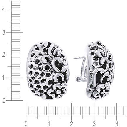 Серьги из серебра