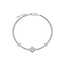 Браслет из белого золота с бриллиантами