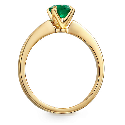 Кольцо из белого золота