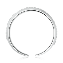 Кольцо из серебра с фианитом