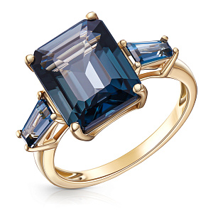 Кольцо из желтого золота