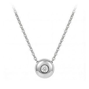 Колье из серебра