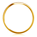 Кольцо обручальное из желтого золота