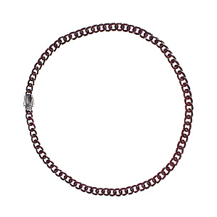 Колье из серебра с фианитом