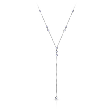 Колье из серебра