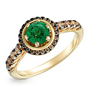 Кольцо из желтого золота