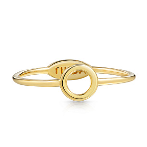 Кольцо из желтого золота