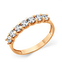 Кольцо из красного золота с бриллиантами