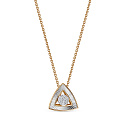 Колье из красного золота с бриллиантами