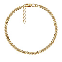 Браслет декоративный из желтого золота