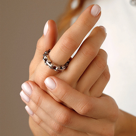 Кольцо из серебра