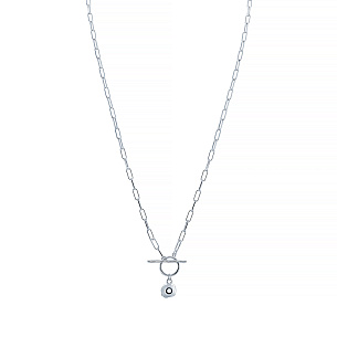 Колье из серебра