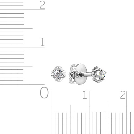 Серьги Пусеты