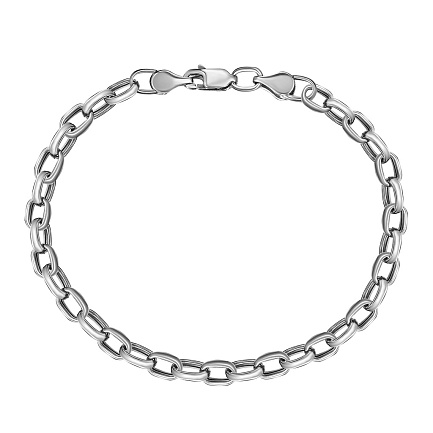 Браслет ручной работы из серебра