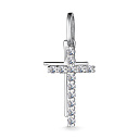 Подвеска из белого золота с бриллиантами