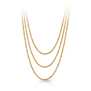 Колье из серебра с позолотой