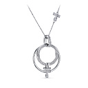 Подвеска из желтого золота