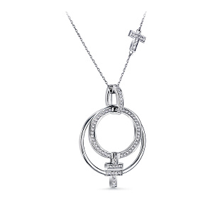 Подвеска из желтого золота