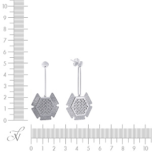 Серьги из серебра