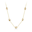 Колье из желтого золота