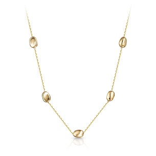 Колье из желтого золота