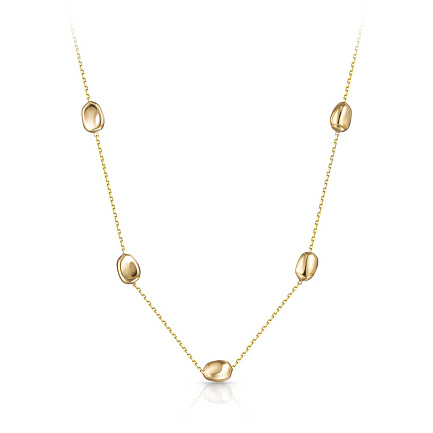 Колье из желтого золота