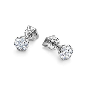 Серьги Пусеты