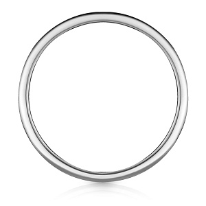 Кольцо из серебра с фианитом