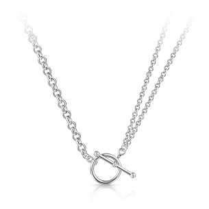 Колье из серебра