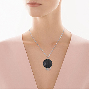 Колье из серебра