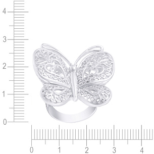 Кольцо из серебра с лазуритом и марказитом