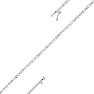 Браслет из белого золота