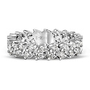 Кольцо из белого золота с бриллиантами