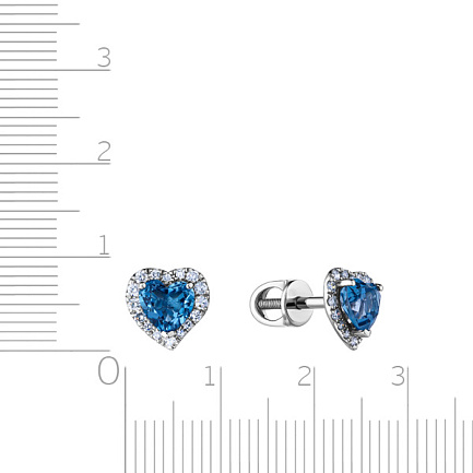 Серьги Пусеты