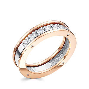 Кольцо из красного золота