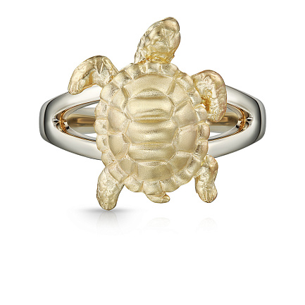 Кольцо из желтого золота