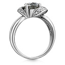 Кольцо из серебра с фианитом