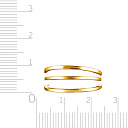 Кольцо из желтого золота