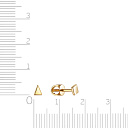 Серьги Пусеты