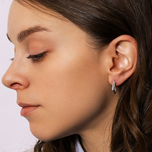 Серьги Пусеты